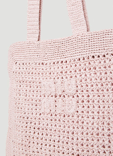 Miu Miu Beach Tote Bag White miu0252078