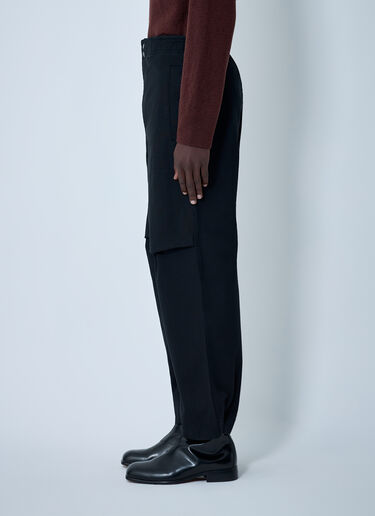 Press Stud Pants MHL by Margaret Howell Press Stud Pants Black mhl0162007