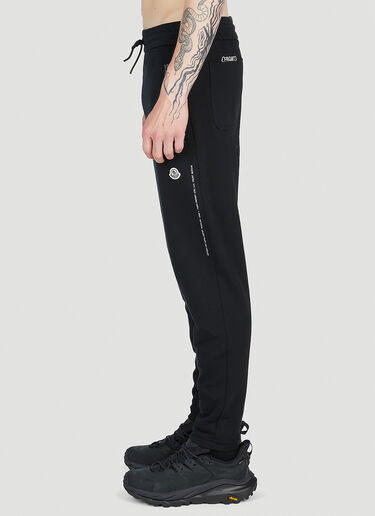 7 Moncler Fragment Tapered Track Pants Black mfr0154009