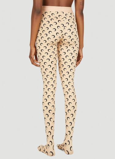 Marine Serre Moon Print Leggings Beige mrs0252014