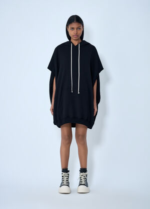 Rick Owens Hooded Cape T-Shirt Black ric0263006