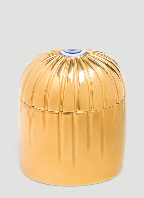 L'Objet Lito Or Talisman Candle Green wps0644150