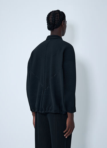 Pleated Jacket Homme Plissé Issey Miyake Pleated Jacket Black hmp0162018