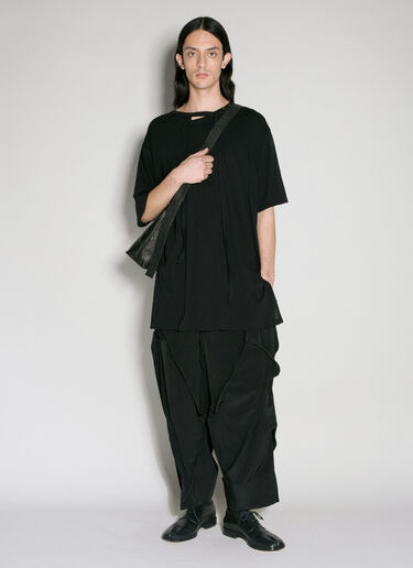 Yohji Yamamoto Binder T-Shirt Black yoy0156012