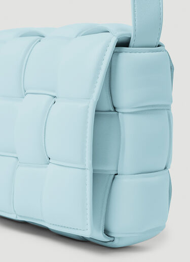 Bottega Veneta Padded Cassette Shoulder Bag Light Blue bov0249007