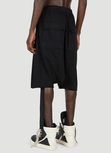 Rick Owens DRKSHDW Gimp Pods Shorts Black drk0152010