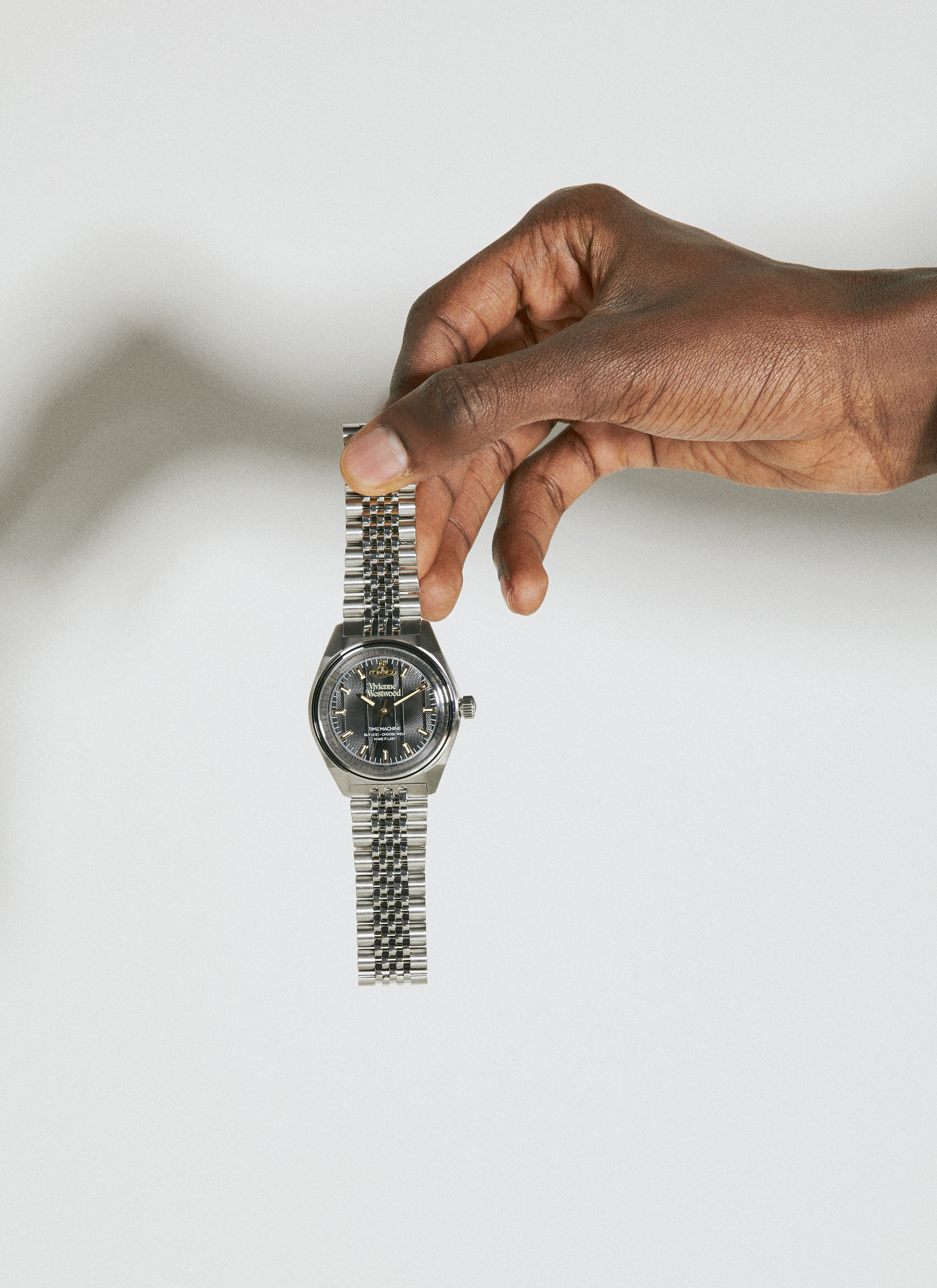 Vivienne westwood mens silver watch sale