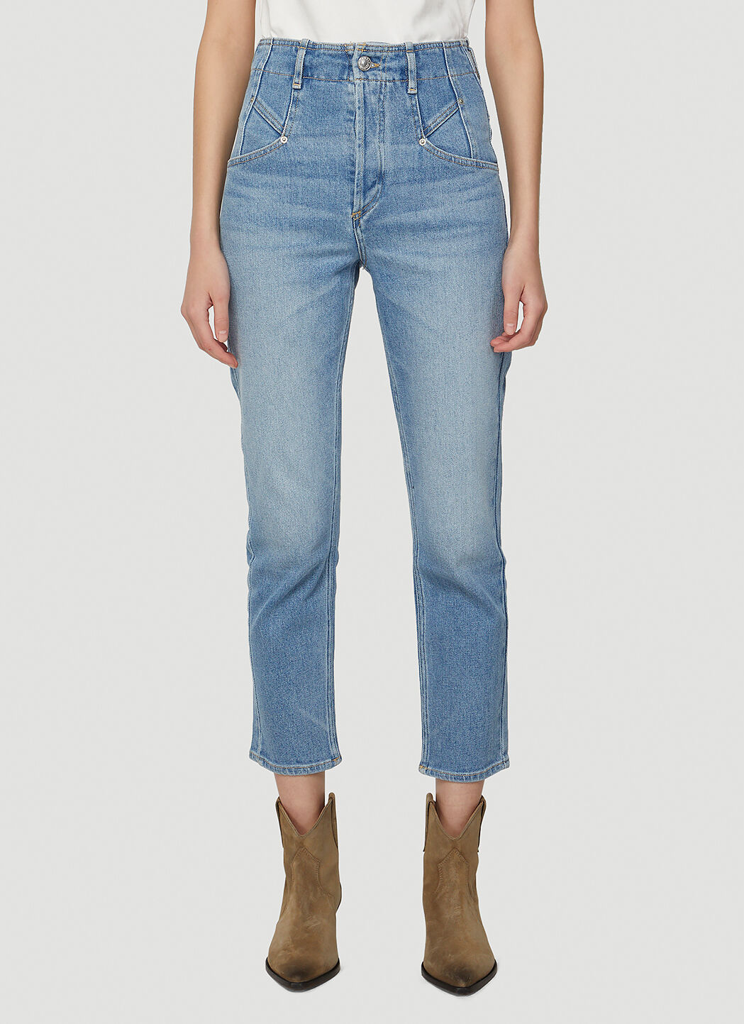 Isabel Marant Blue Noldy Jeans