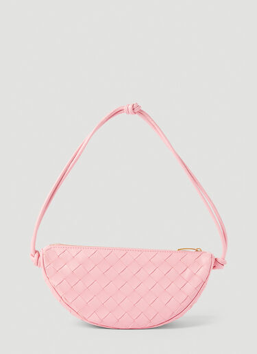 Bottega Veneta Half Moon Shoulder Bag Pink bov0251051