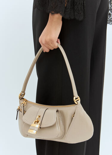 Chloé The 99 Shoulder Bag Grey chl0258032