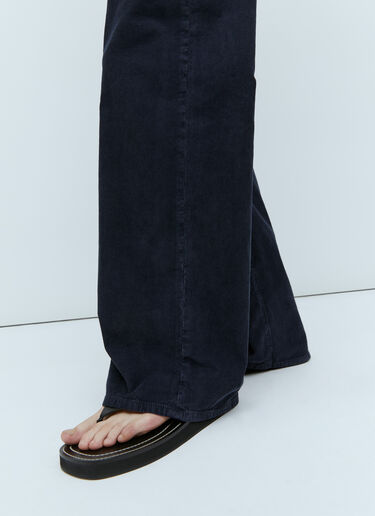 The Row Eglitta Corduroy Pants Blue row0253051