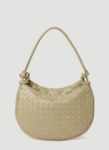 Bottega Veneta Gemelli Medium Shoulder Bag Beige bov0254050