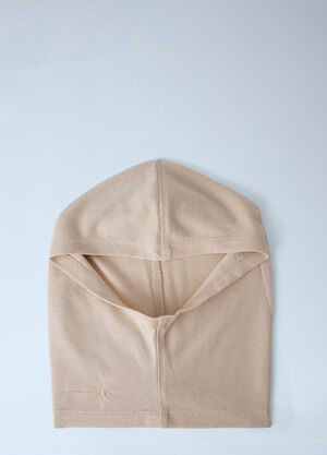 SKIN SERIES Hooded Knit Balaclava Beige sks0264003
