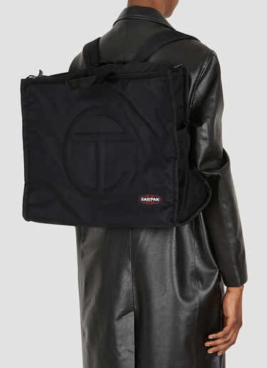Eastpak x Telfar Shopper Convertible Large Tote Bag Black est0347004