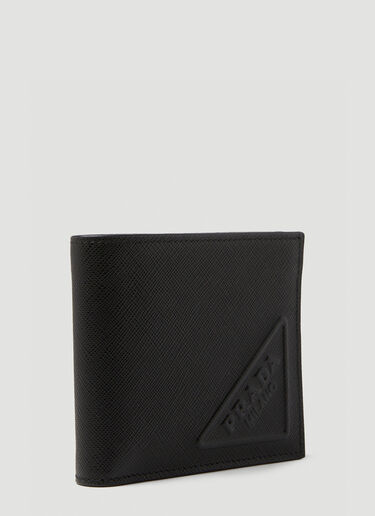 Bi-Fold Logo Wallet Prada Bi-Fold Logo Wallet Black pra0149079