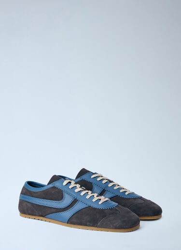 Dries Van Noten スエードトリムスニーカー グレー dvn0163027