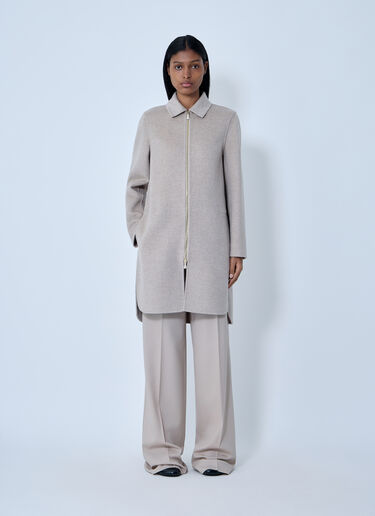 Longline Cashmere Coat Max Mara Longline Cashmere Coat Beige max0263013