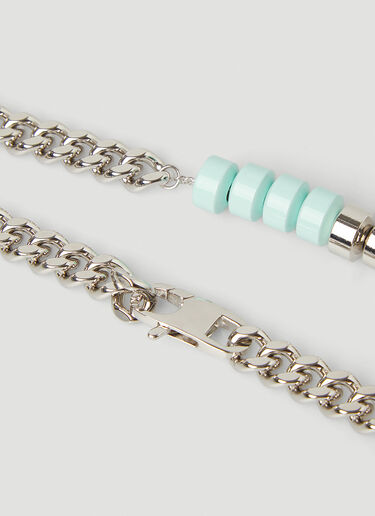 1017 ALYX 9SM 머지 캔디 참 네크리스 실버 aly0349005