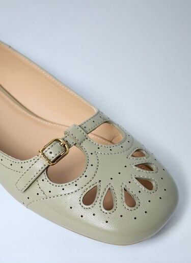 Chloé Misty Ballerina Flats Beige chl0262028