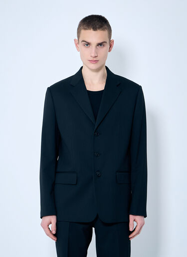 MM6 Maison Margiela Tailored Suit Blazer Black mmm0159002