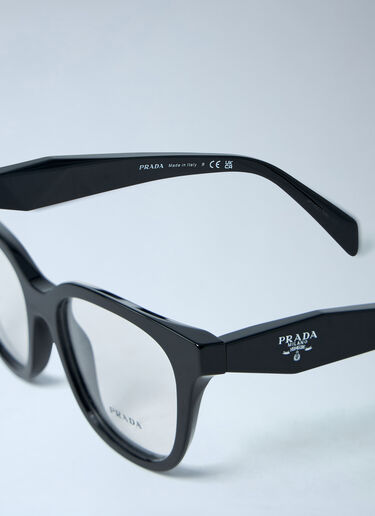 Acetate Square Frame Glasses Prada Acetate Square Frame Glasses Black lpr0362005