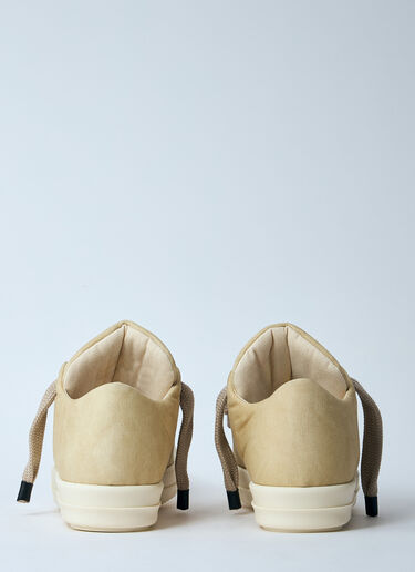 Rick Owens DRKSHDW Jumbo 系带运动鞋  米色 drk0160024