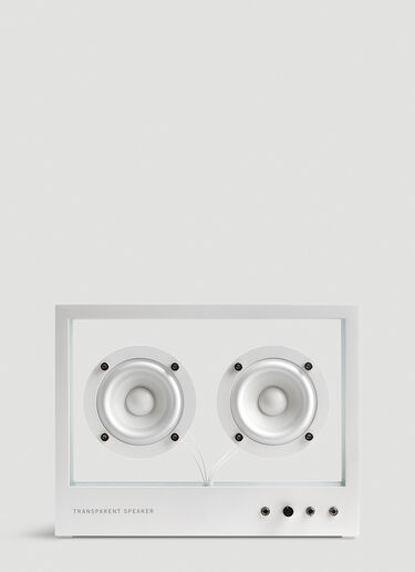 TRANSPARENT SOUNDS Small Transparent Speaker White tps0540002