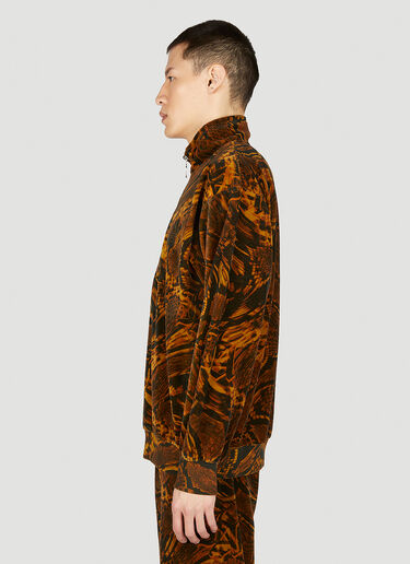 Psysnake Half Zip Sweatshirt Aries x Juicy Couture Psysnake Half Zip Sweatshirt Brown ajy0352001