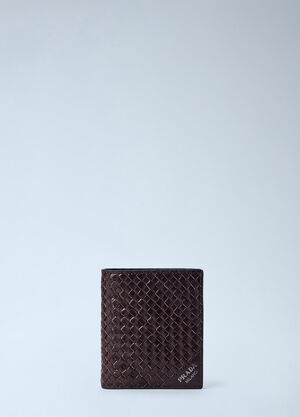 Prada Leather Wallet Brown pra0166214