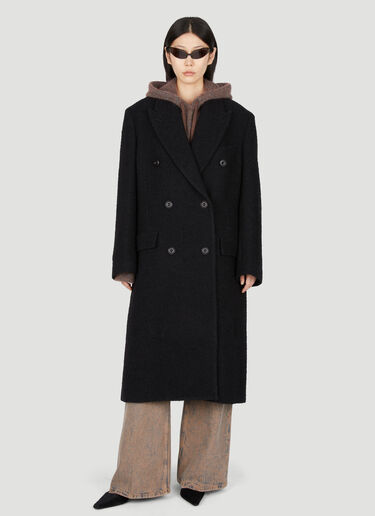 Acne Studios Boucle Coat Black acn0254016
