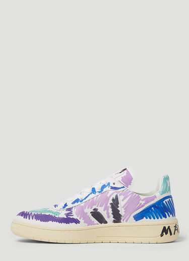 Marni x Veja V10 Low Top Sneakers Purple mnv0350003