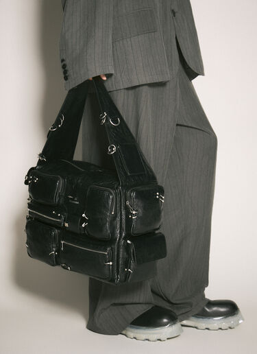 Balenciaga 슈퍼비지 라지 슬링백 블랙 bal0158018