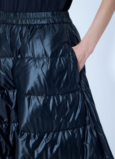 Moncler Aラインダウンミディスカート ブラック mon0266025