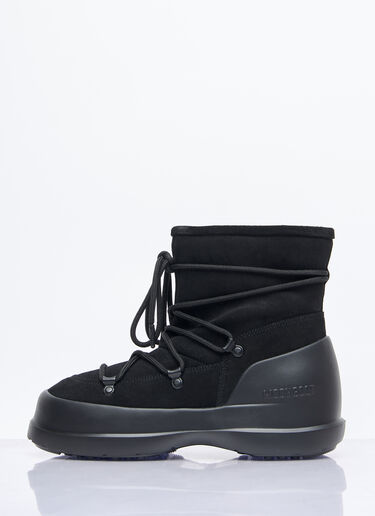 Moon Boot Luna Suede Boots Black mnb0258005