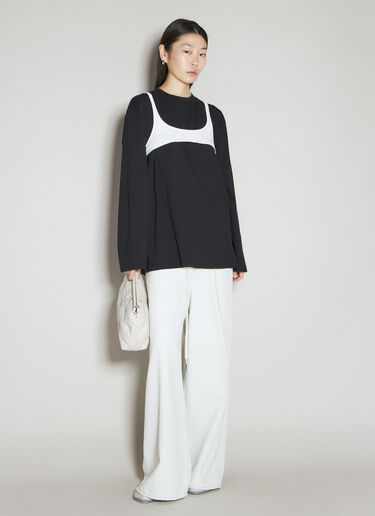 MM6 Maison Margiela 경량 로우 웨이스트 진 블루 mmm0255011