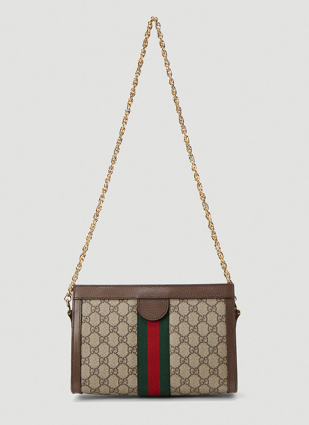 Gucci Women s Ophidia GG Print Small Shoulder Bag in Brown LN CC