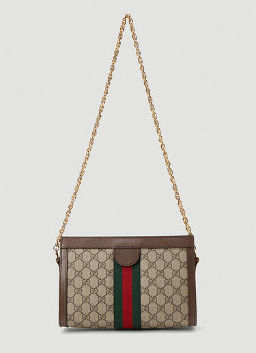 Gucci Ophidia GG Print Small Shoulder Bag Brown guc0231002