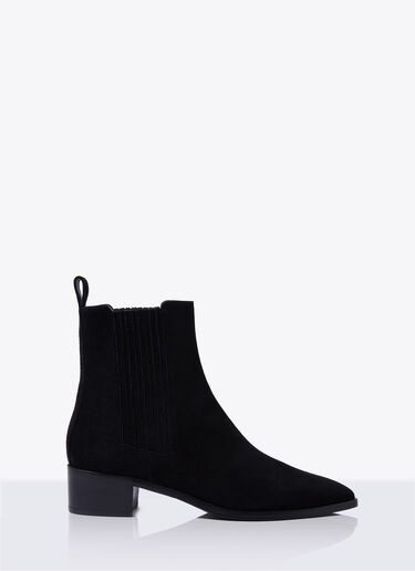 Scarosso Olivia Suede Boots Black scr0258034