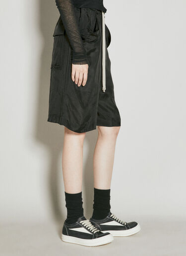 Rick Owens Lido 平角短裤  黑色 ric0255011