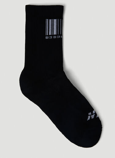 VTMNTS Barcode Socks Black vtm0351015