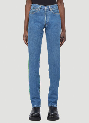 (Di)vision Upcycled Split Jeans Blue div0342012
