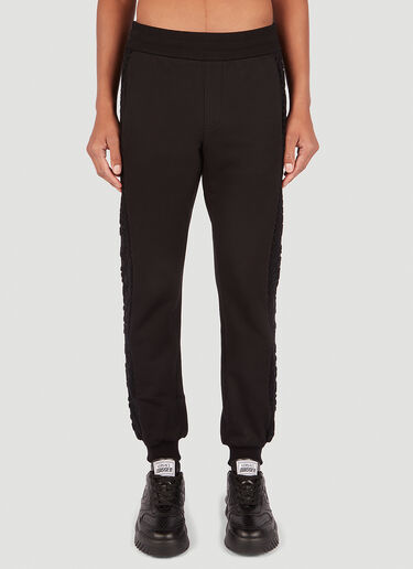 Versace Terry Logo Track Pants Black ver0151007