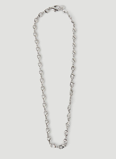 D'heygere Clasp Necklace Silver hey0350008