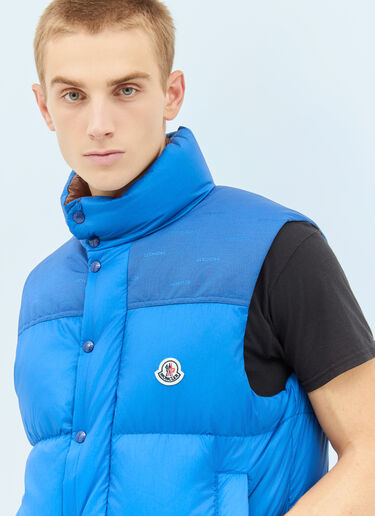 Moncler RE-ICONS 베론 양면 쇼트 다운 재킷 블루 mvs0158003
