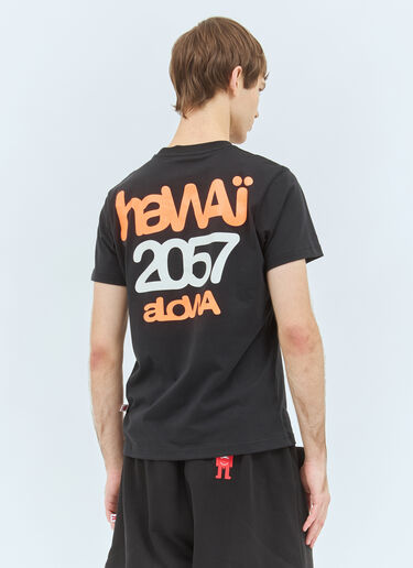 Walter Van Beirendonck Hawaii T-Shirt Black wlt0158012