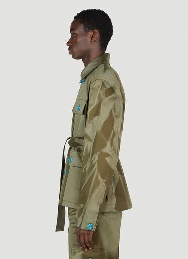 Botter Laser Print Jacket Khaki bot0152001