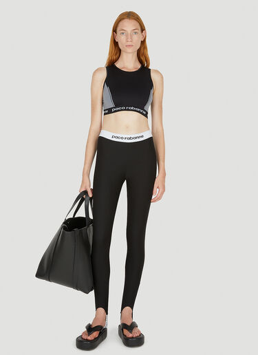 Technical Tank Top Rabanne Technical Tank Top Black pac0250045