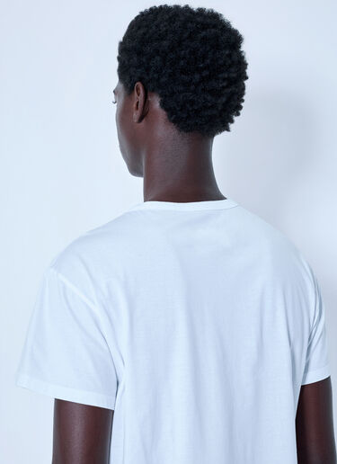 LN-CC® - Maison Margiela: Regular T-Shirt - White Maison Margiela Regular T-Shirt White mla0166004