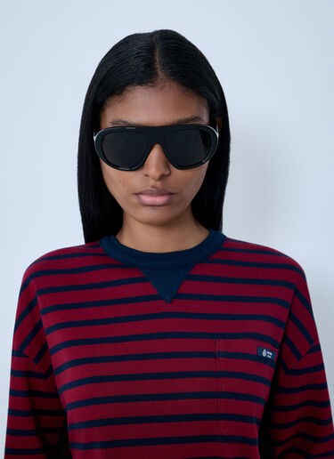 Oversized Acetate Sunglasses Prada Oversized Acetate Sunglasses Black lpr0362003