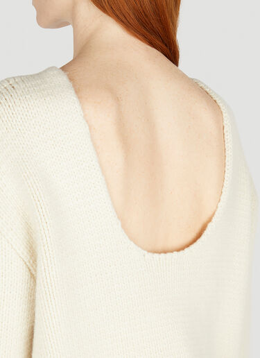 The Row Iri Sweater Cream row0251003